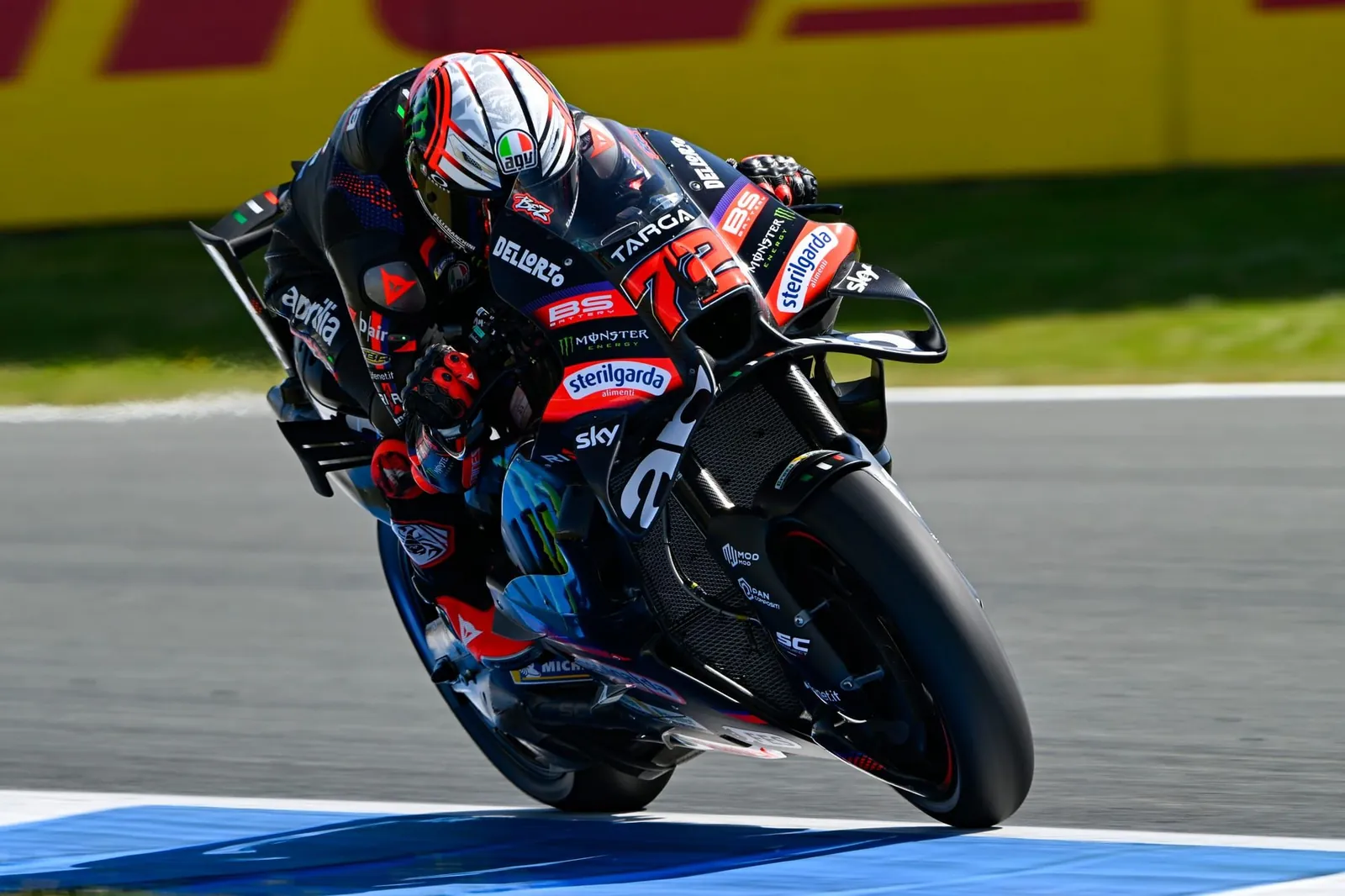 What happened in first Assen MotoGP practice