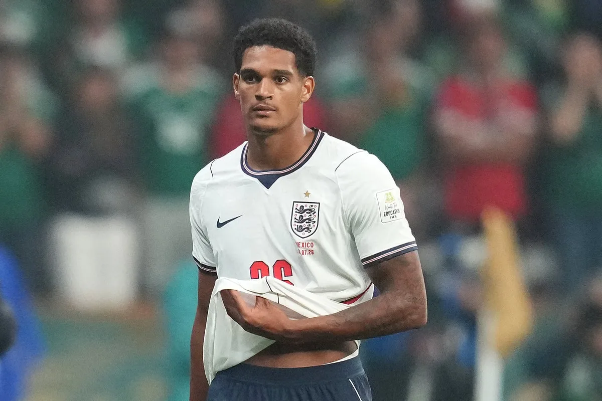 World Cup 2026: England defender Jarell Quansah banned for two games after Mexico red card, Fifa says