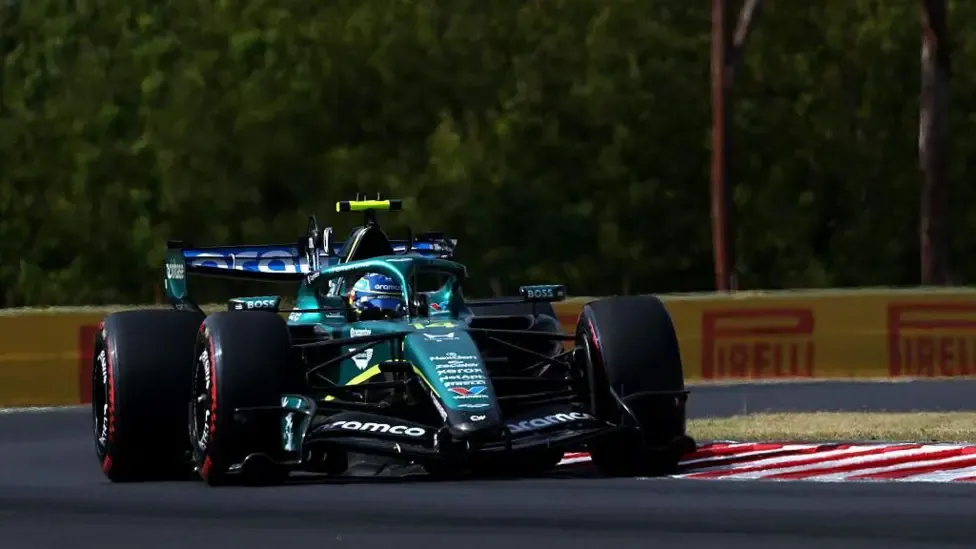 Aston Martin's Fernando Alonso